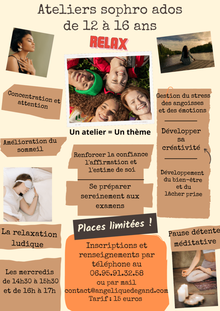 Ateliers Sophro-Ados