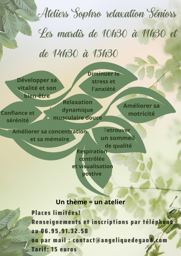 Ateliers sophro séniors